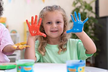 Pintura de dedos Jovi 500ml amarillo