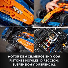 LEGO® Technic Coche de Carreras McLaren Fórmula 1 2022 42141