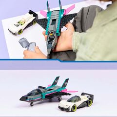 LEGO&reg; City Jet vs. Cotxe 60489