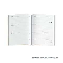 Agenda Miquelrius Journal 12x16 sem/vista mult 2026 Quad. verde