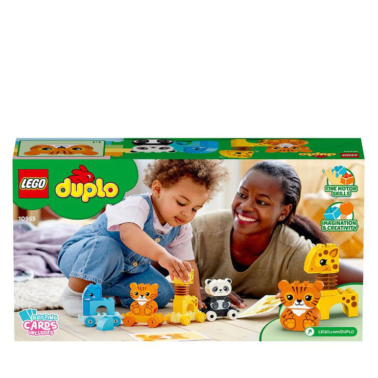 LEGO DUPLO - Juego de estación de bomberos y helicóptero 10970, con camión  de juguete Push & Go para niños pequeños, niños y niñas de 2 años de edad