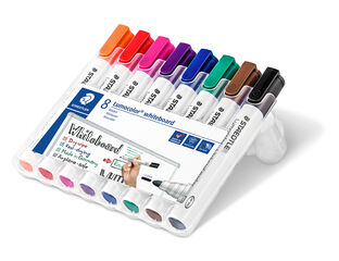 Rotulador pizarra blanca Staedtler Lumocolor 8 colores