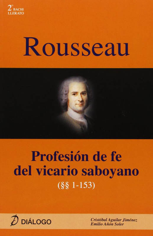 DIALOGO B Rousseau/Profesi&oacute;n fe del Di&aacute;logo 9788496976375