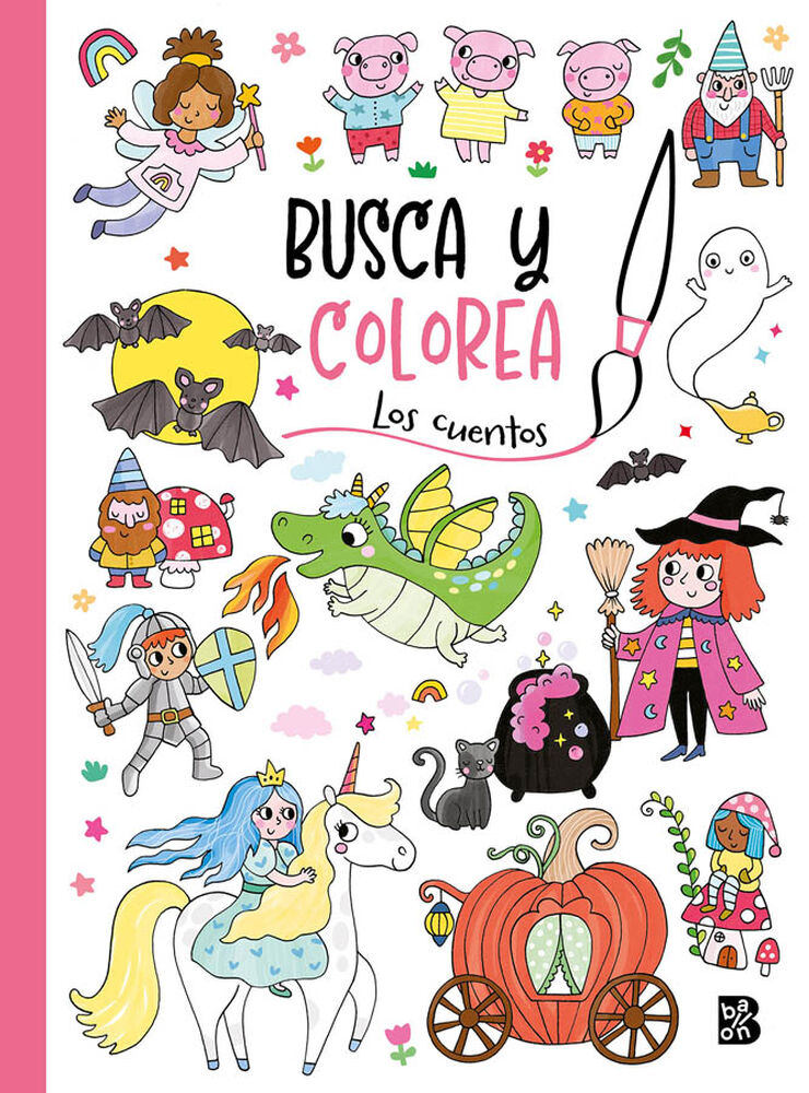 Busca y colorea - Los cuentos