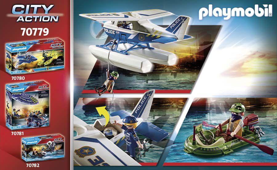 Barco policia new arrivals playmobil