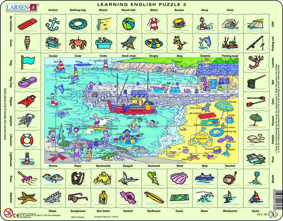 PUZLE ANGL&Egrave;S: MAR