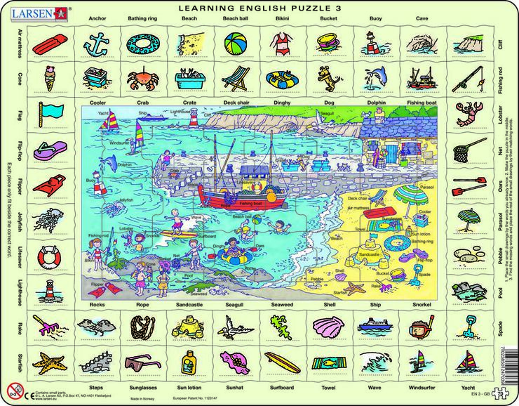 PUZLE ANGL&Egrave;S: MAR