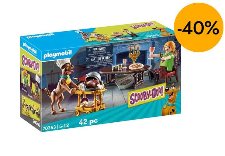 Playmobil Scooby Doo sopar amb shaggy 70363