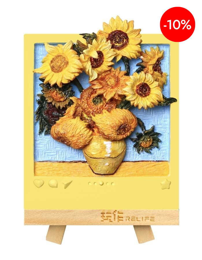 Pintura 3D Madnesstoys Magn&eacute;tico Girasoles