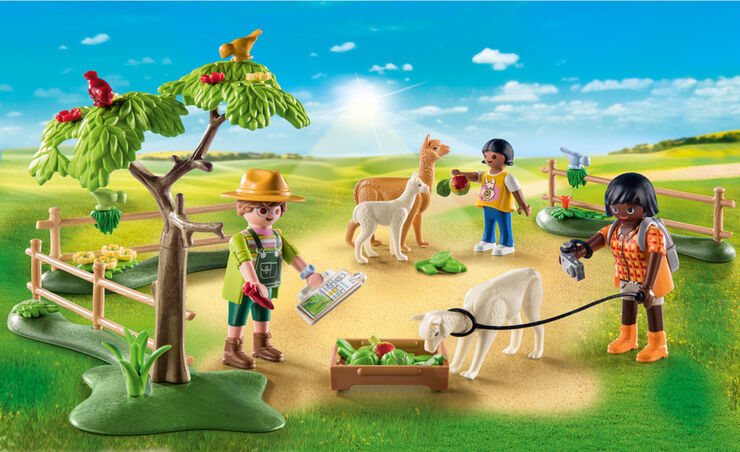 Playmobil Country Passeig con alpaca 71251