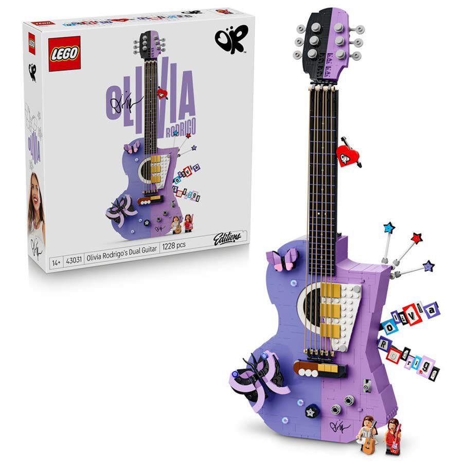 LEGO&reg; Editions Music Doble Guitarra de Olivia Rodrigo 43031