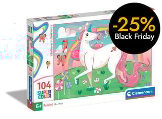 Puzle 104 piezas Unicornio