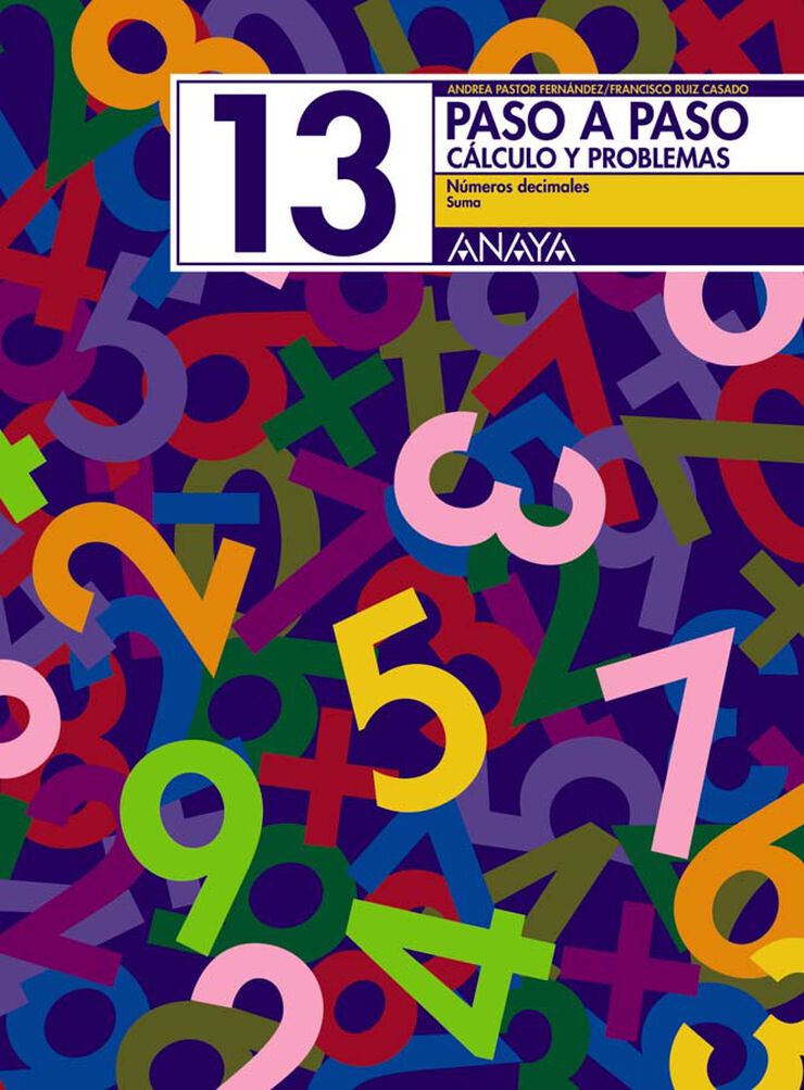 Matemáticas 13 Paso A Paso Primaria