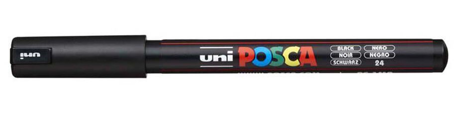 Retolador Posca PC-1MR 0,7mm negre