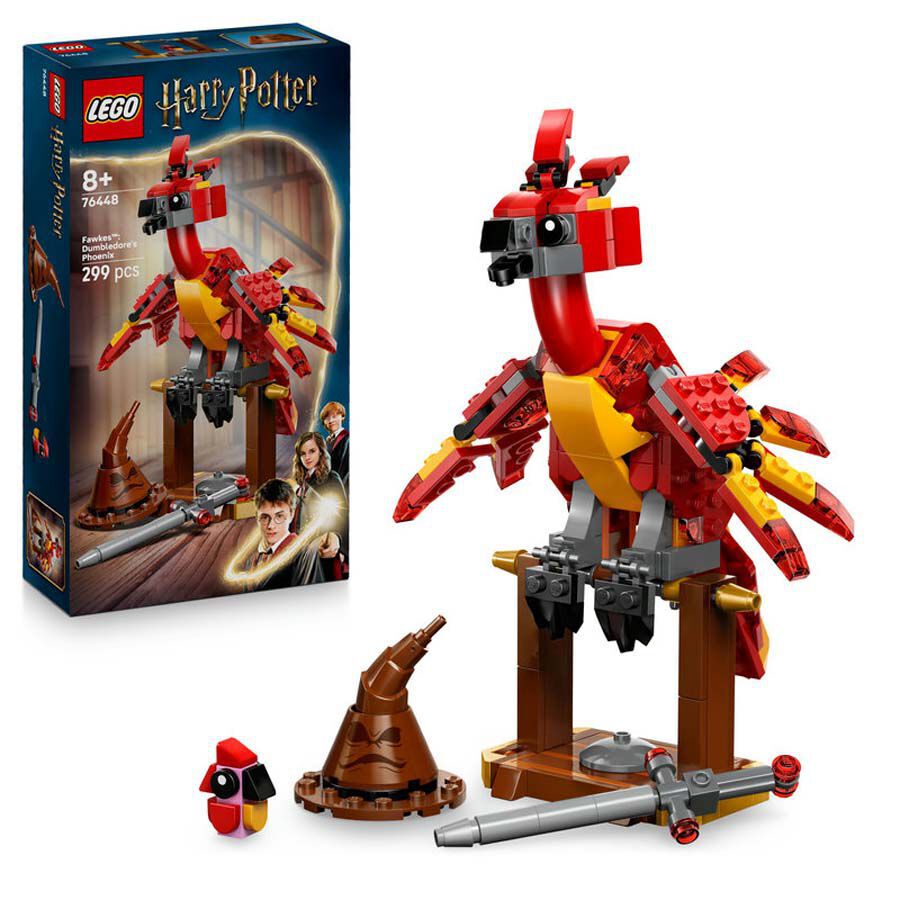 LEGO&reg; Harry Potter TM Fawkes&trade;: F&eacute;nix de Dumbledore 76448