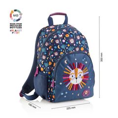 Mochila doble London reciclada Miquelrius King Jungle