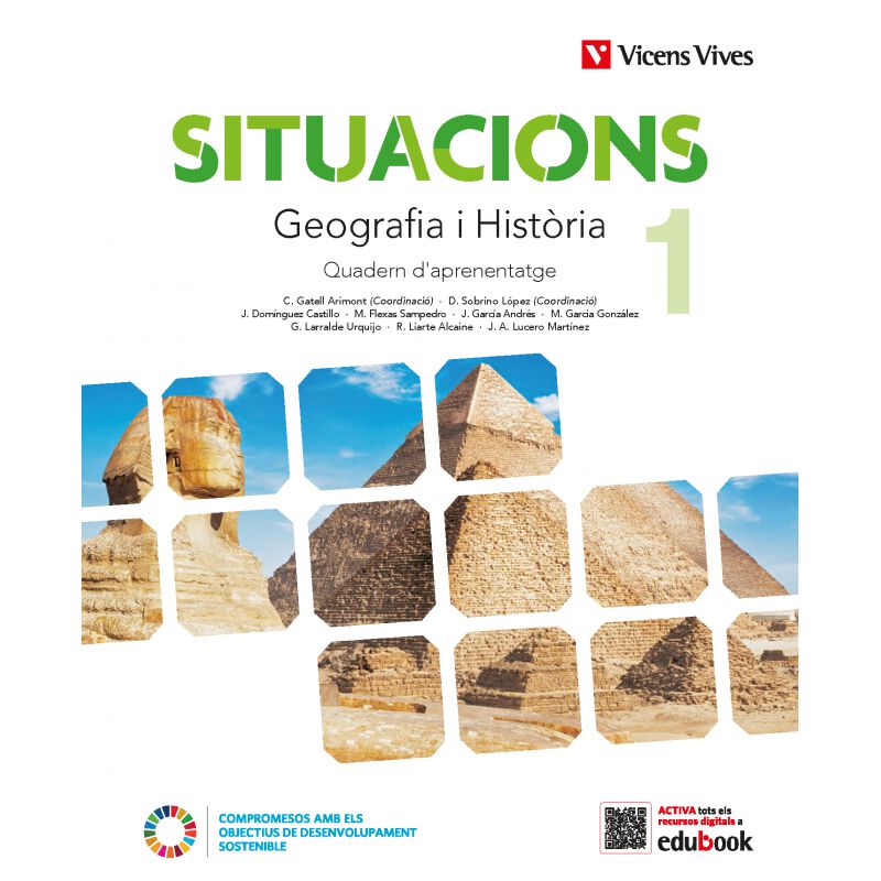 Geografia i Hist&ograve;ria 1 ESO QA+Digital Situacions