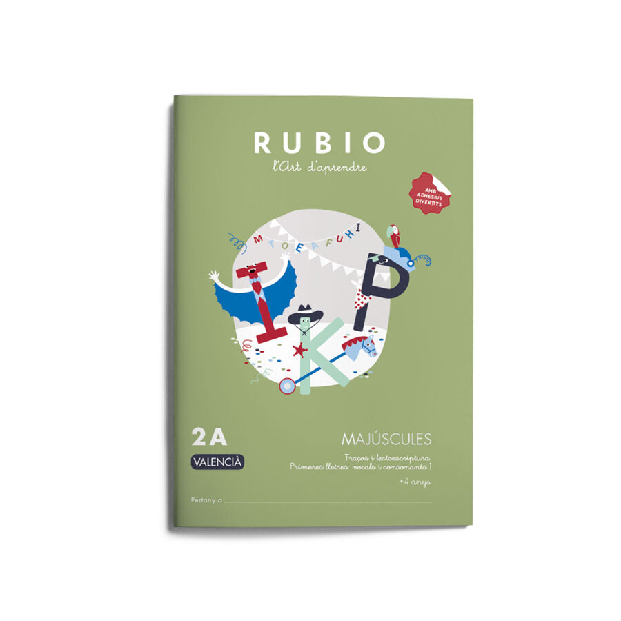 2A Maj&uacute;scules - 4 anys (Valenci&agrave;)