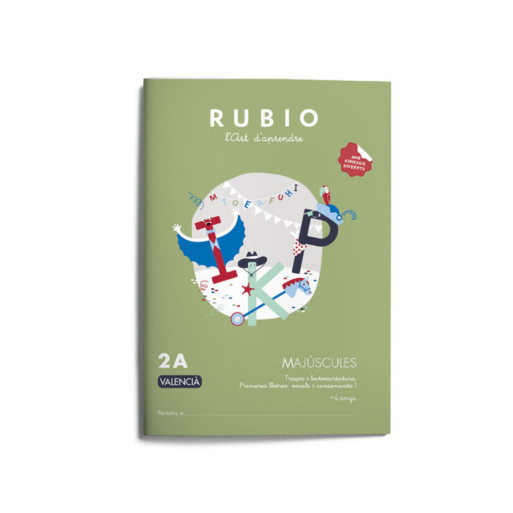 2A Maj&uacute;scules - 4 anys (Valenci&agrave;)