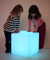 Cubo de luz y color 40x40x40cm