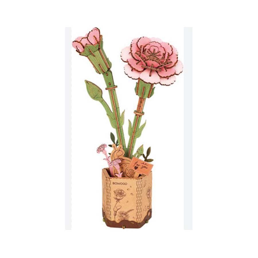 Maqueta Clavel rosa