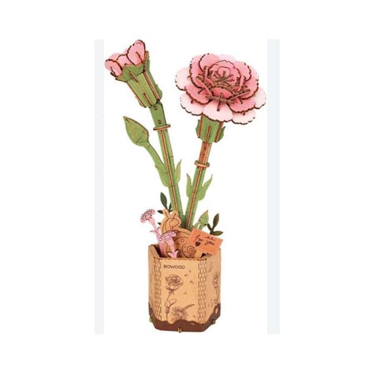 Maqueta Clavel rosa