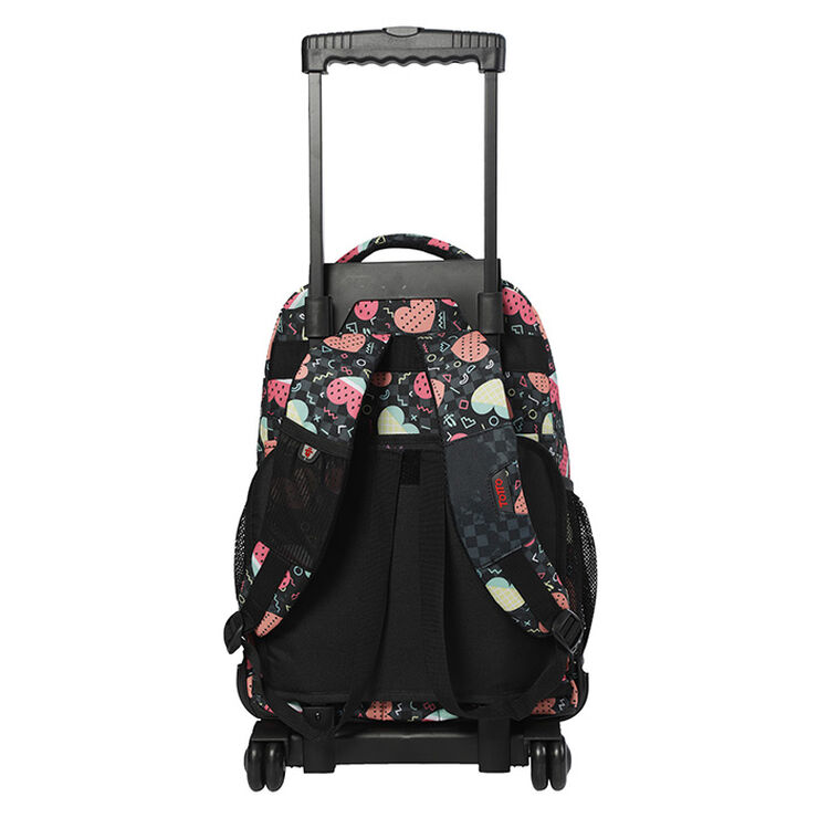 Mochila con ruedas para niñas, capacidad escolar, bolsas de primaria con  ruedas, 6 Wheels-pink, Six Wheels