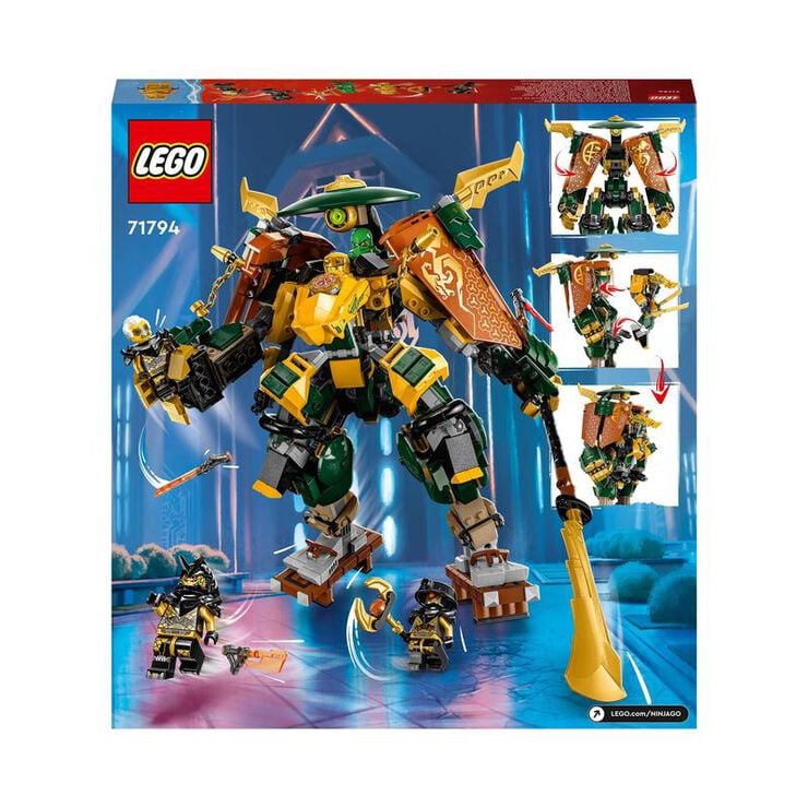 LEGO® NINJAGO Mechs del Equipo Ninja de Lloyd y Arin 71794