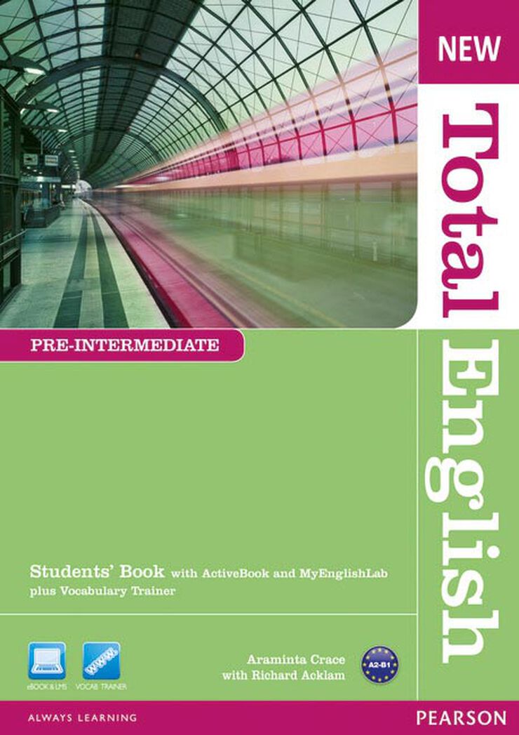 New Total English Pre Intermediate Student'S Book+Mylab