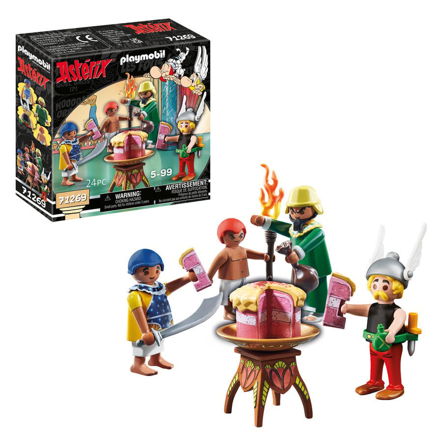 Playmobil Ast&eacute;rix Paletabis y tarta envenenada 71269