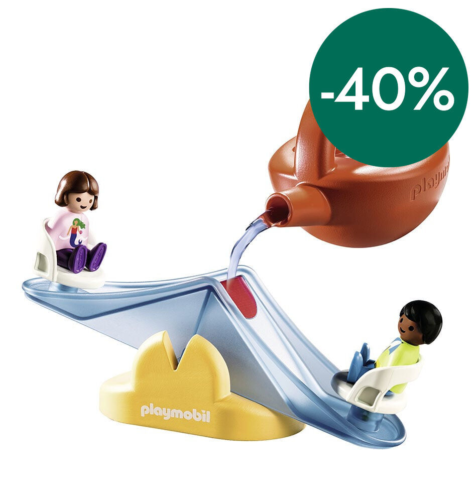 Playmobil 1.2.3 Balanc&iacute;n Acu&aacute;tico con Regadera 70269