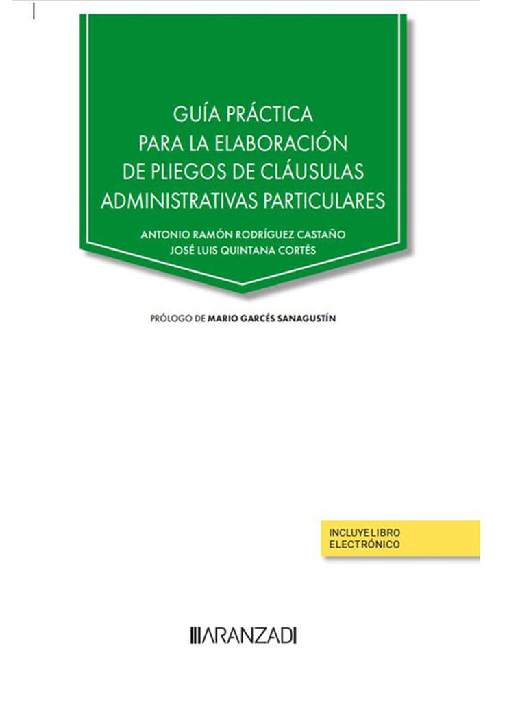 Guía práctica para la elaboración de pliegos de clásulas administrativas particulares