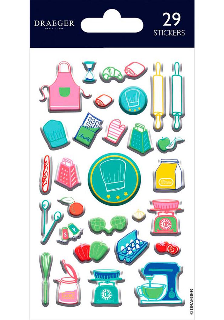 Stickers Draeger Cocina 31u