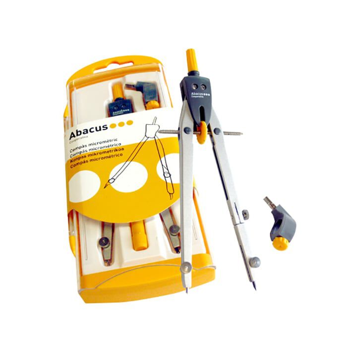 Comp&agrave;s escolar amb bigotera Abacus