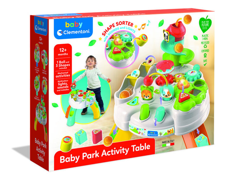 Taula d'activitats Baby Park