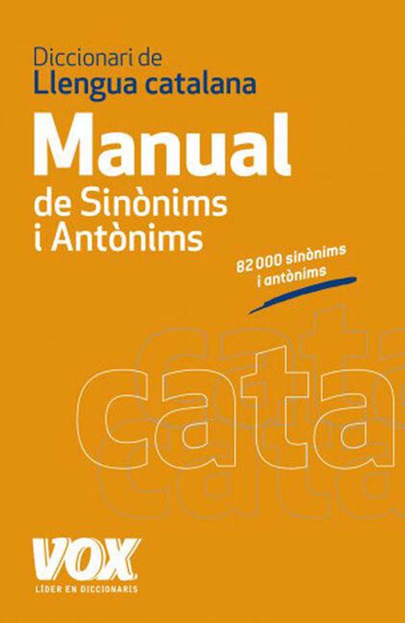 VOX Dicc. Manual Sin&ograve;nims i Ant&ograve;nims Vox 9788499740454
