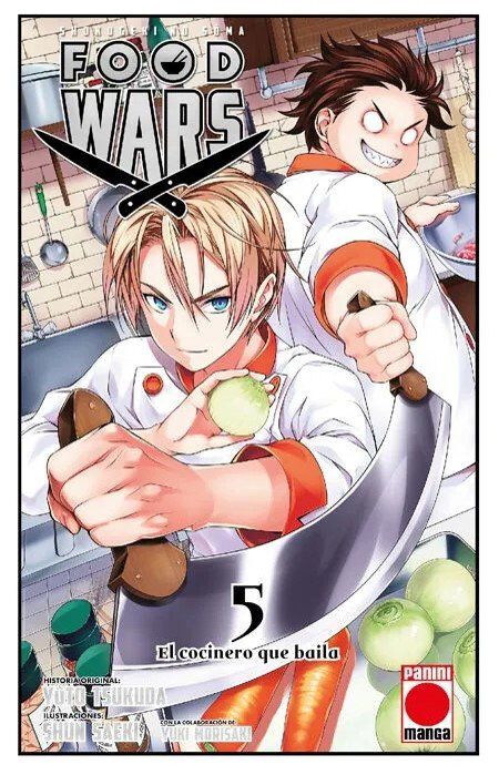 Food wars 5. El cocinero que baila