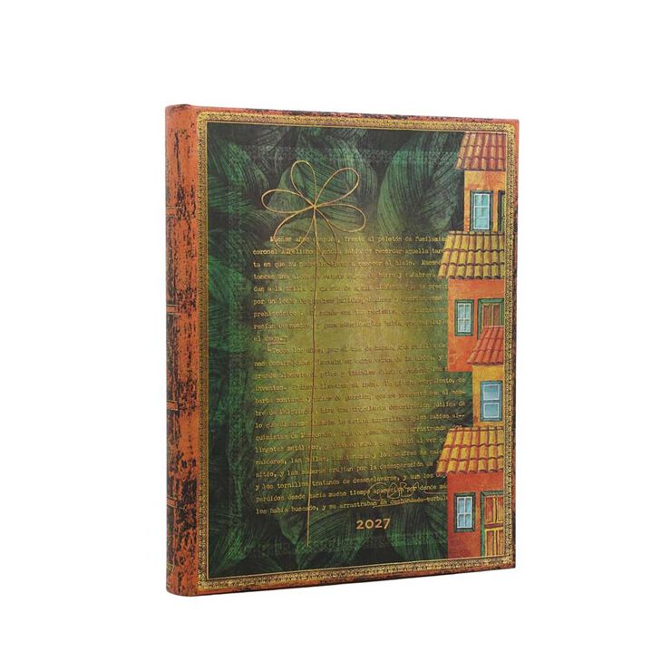 Agenda Paperblanks Ultra Dia P&agrave;gina Castell&agrave; 2027 G. M&aacute;rquez