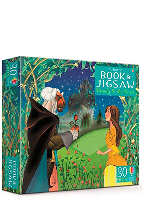 Beauty and the beast (jigsaw & book)