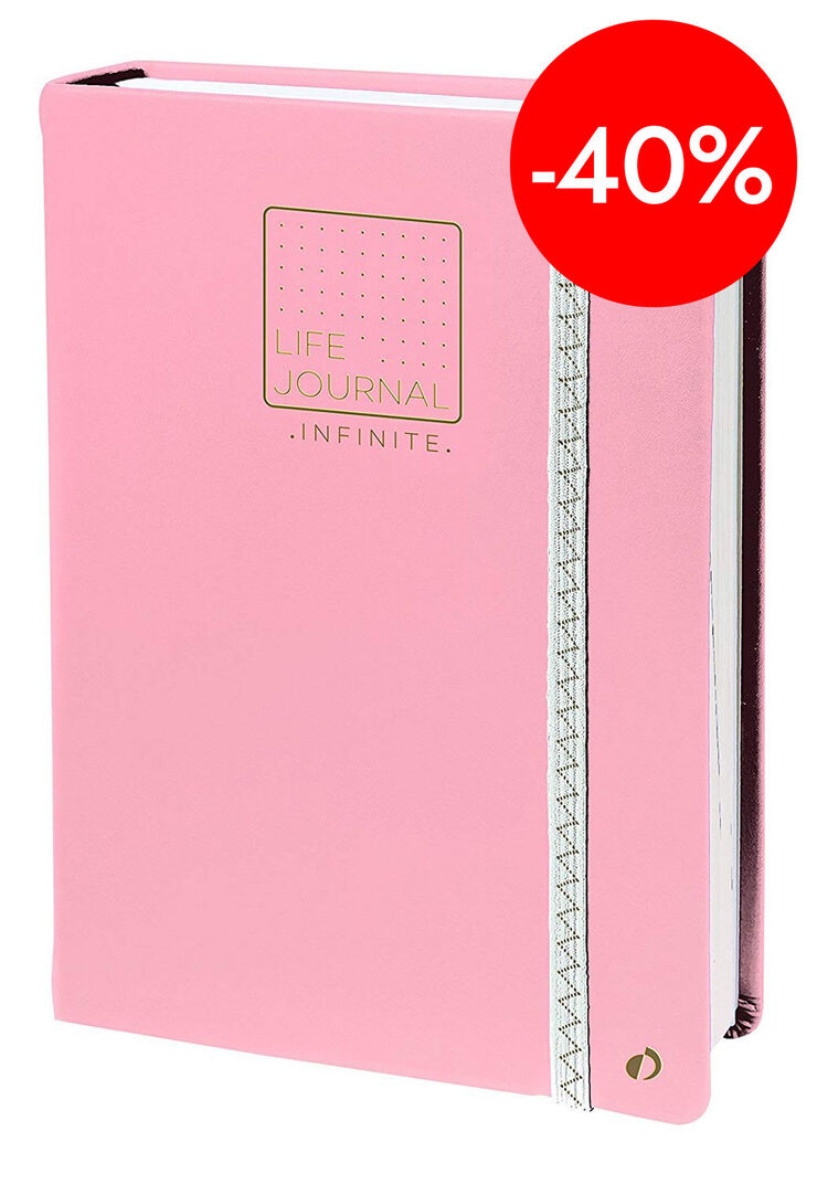 Diari Agenda Journal Infinite A5 Quo Vadis Rosa
