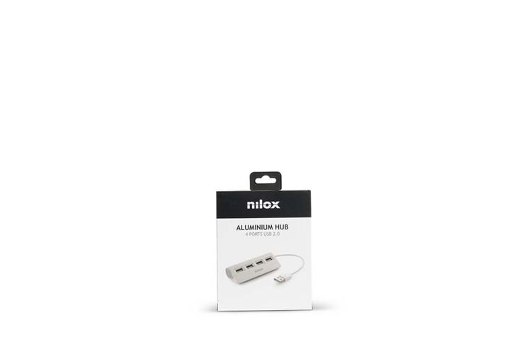 Hub&nbsp;4 Puertos Usb 2.0&nbsp;Nilox