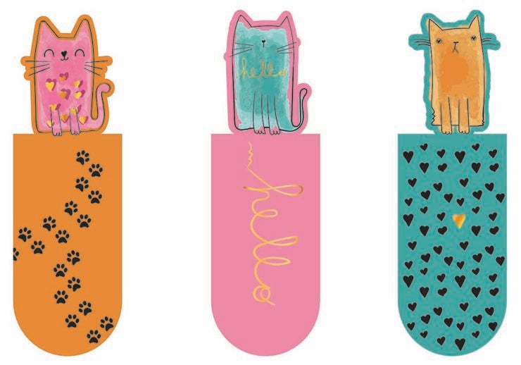 Punto de Libro magn&eacute;tico Miau