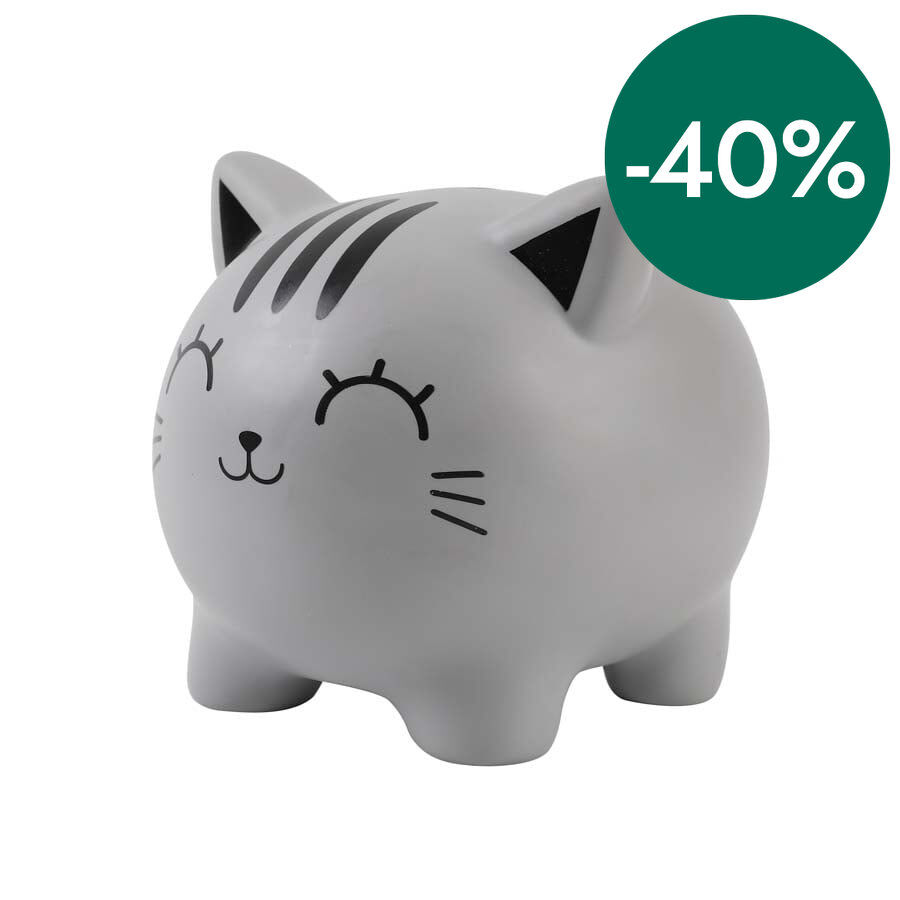 Hucha iTotal Grey Cat