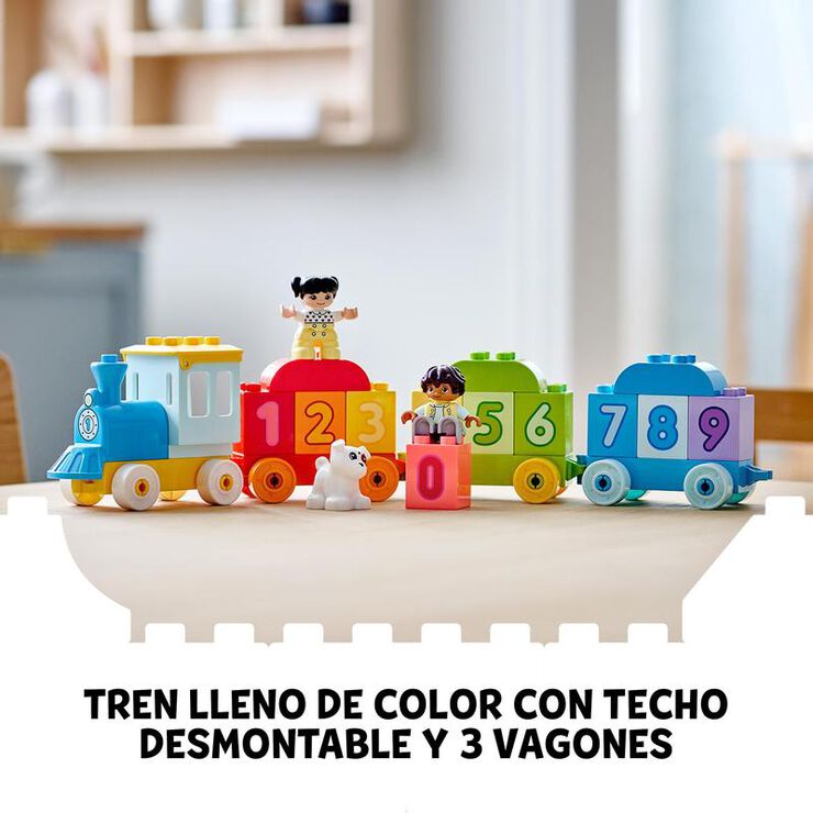 LEGO® Duplo Creative Play Tren de los Números: Aprende a Contar 10954