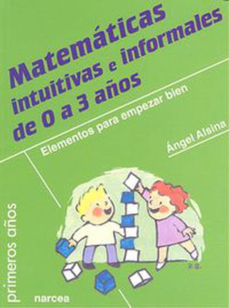 Matemáticas intuitivas e informales de 0 a 3 años