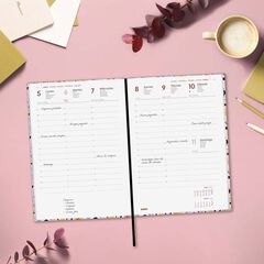 Agenda Finocam Porto DS Y10 sem/vista vertical cas 2026 Malva