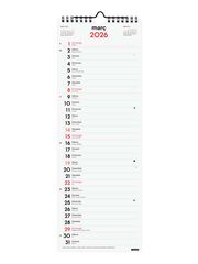Calendario pared Finocam Escribir Largo L 2026 catalán