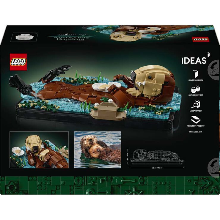 LEGO&reg; Ideas Nutries marines a flotaci&oacute; 21366