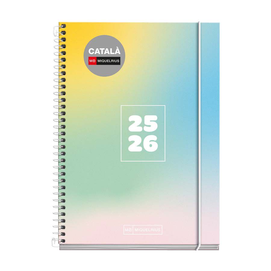 Agenda escolar Miquelrius Activa sem/vista cat 2025-26 Year