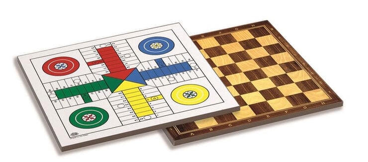 Tauler de parx&iacute;s, escacs i dames